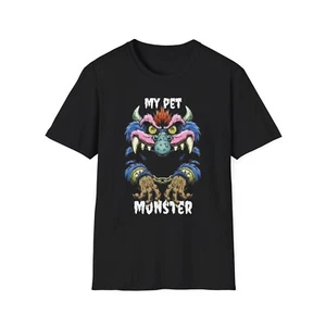 My Pet Monster T-Shirt, Cute Halloween Tee, Funny Graphic Shirt, Animal Lover - Picture 1 of 2