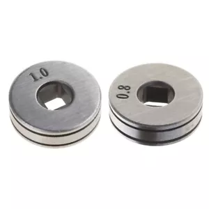 MIG Welder Wire Feed Drive Steel Roller Roll 0.6-0.8 0.9-1.0mm Groove - Picture 1 of 13