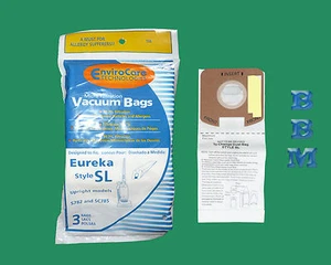 3 Type SL Vacuum Cleaner Bags 61125 Sanitaire Eureka Mini Model SC785A S782A - Picture 1 of 1