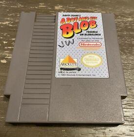 Nintendo NES Un ragazzo e il suo blob solo cartuccia gioco