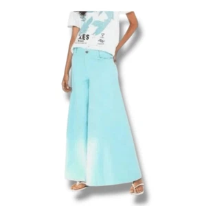 Farm Rio Anthropologie Extremely Wide Leg Pants Size Small - Picture 1 of 9