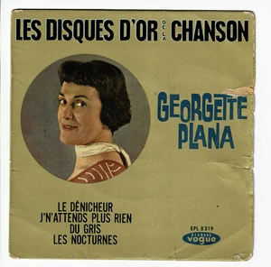 Georgette PLANA 45T 7" EP LE DENICHEUR - DU GRIS Disques d'Or Chanson VOGUE 8319 - Picture 1 of 3