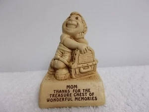Vintage Paula 1974 Mom Thanks for the Treasure Chest of Memories Figurine Statue - Picture 1 of 5