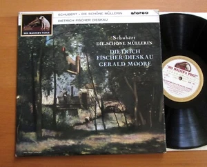 ASD 481 ED1 Schubert Die Schone Mullerin Fischer-Dieskau Gerald Moore HMV 1st WG - Picture 1 of 7