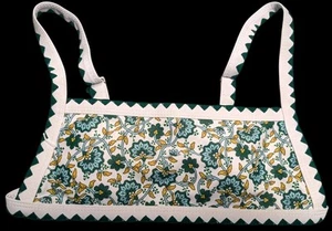 Womens Floral Swim Tube Top-Floral Flower-Shoulder Strap Adjustable Size M NWT - Picture 1 of 6