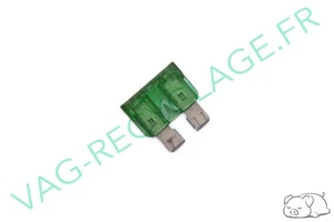 ♻️Fusible Vert 30 Ampères 12 volts N01713115 pour Volkswagen Audi Seat Skoda - Imagen 1 de 1