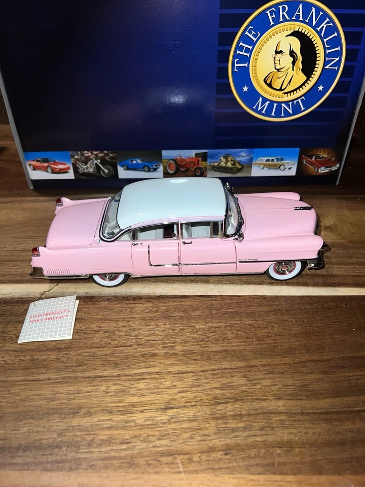 Elvis Presley’s Pink Cadillac 1955 Franklin Mint Precision Models Foto 1 de 4