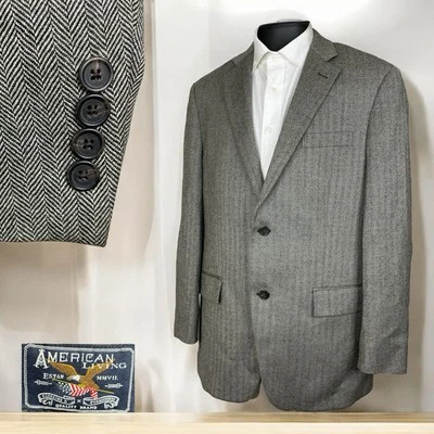 American Living Sport пальто мужской 42R многоцветный мягкий твид шерсти две кнопки - Изображение 1 из 4