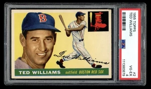 1955 Topps #2 Ted Williams Boston Red Sox PSA 4 HOF Great Eye Appeal - Picture 1 of 2