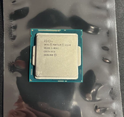 CPU Intel Pentium G3240 de doble núcleo de 3,1 GHz LGA1150 - sin probar / COMO ESTÁ Foto 1 de 2
