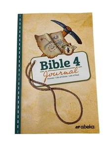 Abeka Bible 4 Journal 4th Grade Student Work Book Genesis Life of Christ & Paul - Imagen 1 de 11