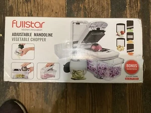FULLSTAR VERSTELLBARE MANDOLINE GEMÜSEHÄCKSLER NEU IM KARTON - Bild 1 von 7