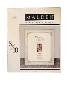 New 8 X 10 Malden International Design Frame (vintage Jewels) - Picture 1 of 4