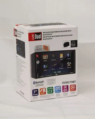 Car Dual brand Mechless Multimedia Receiver with Bluetooth (Open Package) - Image 1 of 2