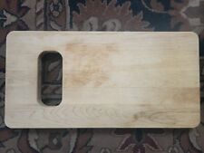 JK ADAMS over the sink Wood cutting board With Disposal Hole 24"x12"x1.25"