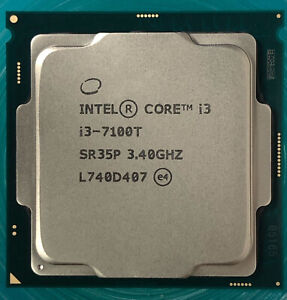 Intel Core i3-7100T SR35P 3.4 GHz Dual Core 3MB Socket LGA 1151 CPU Processor