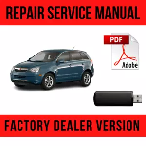 Saturn Vue 2008-2010 Factory Repair Manual USB - Picture 1 of 1