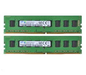 8GB Samsung 2x 4GB 1RX8 PC4-17000mhz DDR4 2133P 288pin 1.2V Desktop DIMM Memeoy~ - Picture 1 of 8