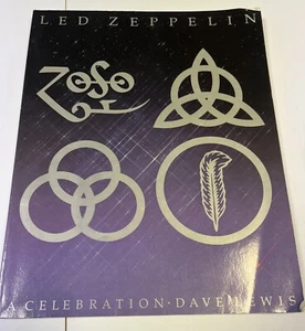 Led Zeppelin ‘A Celebration’ Book - Dave Lewis - Imagen 1 de 1