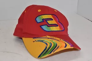 Chase Authentics Vintage Snapback Hat Dale Earnhardt Sr. #3 GMGWSP RED Peter Max - Picture 1 of 5