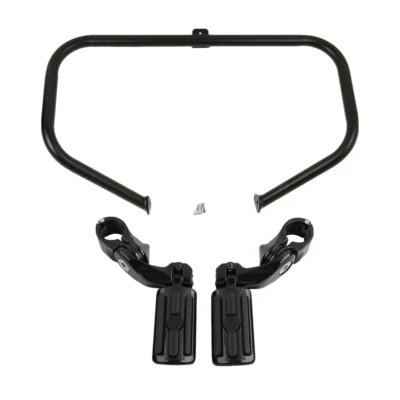 Protector de motor barra de choque de carretera y estriberas apto para Harley Road Street Glide 97-08 Foto 1 de 4