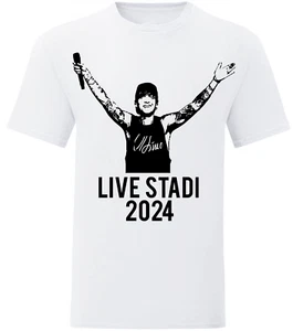 T-shirt concerto Tour ULTIMO STADI 2024 live maglia fan musica - Imagen 1 de 10