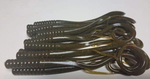 Engulf Baits  7" BUNGEE REFLEX WORMS in Canada Craw----12 ct. pckg. - Picture 1 of 1