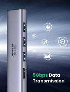 Ugreen 6-in-1 USB-C Hub (60384) - Picture 1 of 6