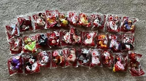 2009 McDonalds 30 Years of Happiness Ty Teenie Beanie Babies Set of 30 NEW - Picture 1 of 4
