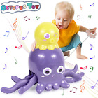 COLOROUND Octopus Push & Pull Baby Musical Crawling Toys Walking Learning Drag T