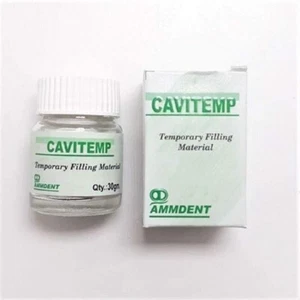 10 X Ammdent Cavitemp Dental Temporary Filling Material 30 gm Free Shipp - Picture 1 of 6
