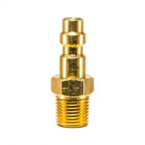 (10) Foster 22-2B 1/8" maschio NPT X 1/8" spina industriale raccordi aria nipplo ottone - Foto 1 di 3