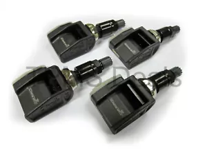 2008 2009 2010 Chevrolet Tahoe New Schrader 33700 EZ Sensor Black Stem TPMS Set - Picture 1 of 1