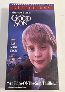 The Good Son (VHS, 1996) Macaulay Culkin, Elijah Wood Joseph Ruben Horror Film - Picture 1 of 6