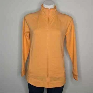 Neu mit Etikett Talbots orange UPF 50 Reißverschluss Jacke SP - Bild 1 von 9