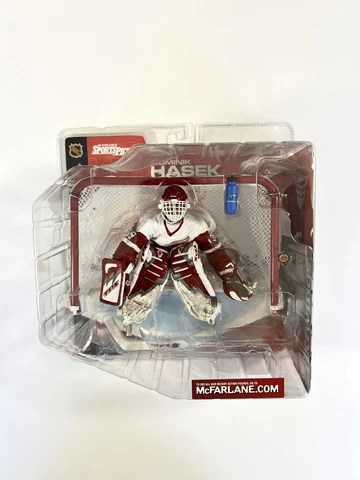 McFARLANE SPORTS PICKS NHL SERIES 2 DETROIT RED WINGS GOALIE DOMINIK HASEK CHASE Cover