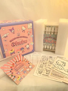 Sanrio Ohuhu New 48 Pastel Marker Set,Limited 2nd Edition, Chisel & Brush Tip - Picture 1 of 13