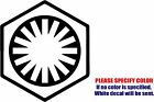 Star Wars First Order #11 Graficzna naklejka Die Cut Naklejka Samochód Ciężarówka Łódź Okno 6"