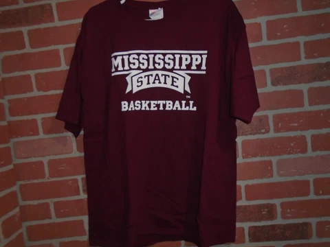 MISSISSIPPI STATE BASKETBALL VINTAGE STADIUM GIVEAWAY TSHIRT MENS XL Cover