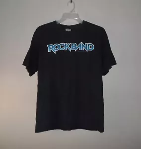 2008 Rockband Video Game Distressed Shirt Adult Large Y2K PS3 XBOX 360 Harmonix - Afbeelding 1 van 11