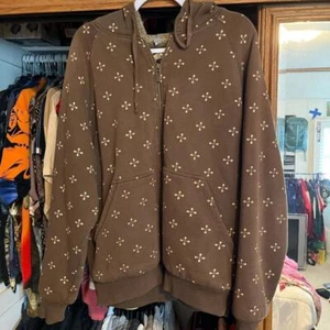 Insanee Y2k Early 2000s Skull Hoodie - Picture 1 of 3