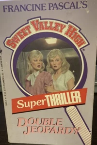 Sweet Valley High Super Thriller Double Jeopardy Pb Vintage Book 1987 - Foto 1 di 3