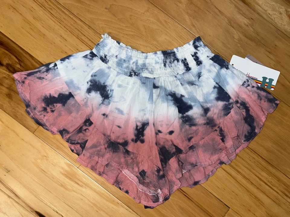 NUEVO CON ETIQUETAS PANTALONES CORTOS TIE DYE VINTAGE HAVANA NIÑAS TALLA 14 LD2 Foto 1 de 3