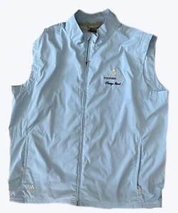 Ladies Adidas Vest, Sleeveless, XL, Made in China, Front Zipper, 100% Polyester - Picture 1 of 5