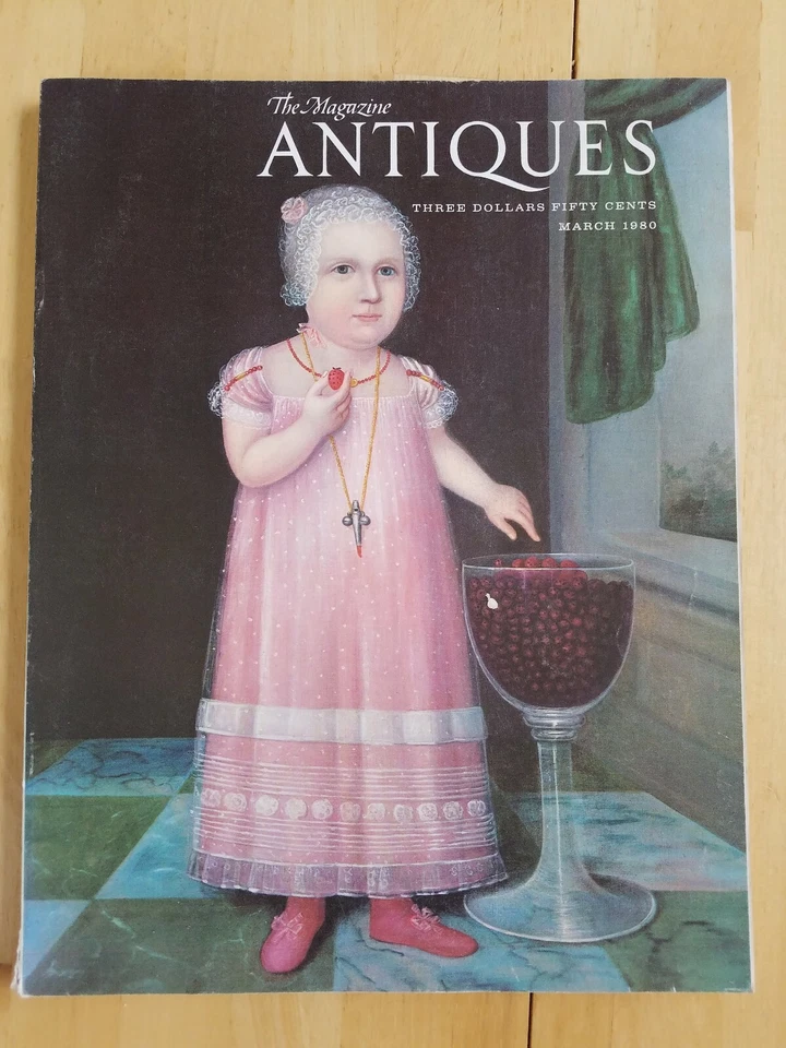 The Magazine ANTIQUES MAR 1980 Whitney Hartford DAR Museum USA 1650-1830 - Image 1 of 4