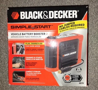 Black & Decker Simple Start Vehicle Battery Booster BB7B - Image 1 of 3