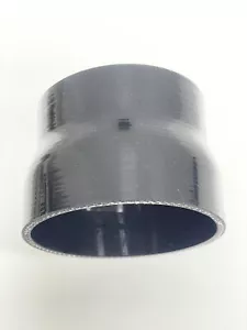 STRAIGHT3.5"-4" 89MM TO 102MM SILICONE REDUCER INTAKE/INTERCOOLER TURBO HOSE BK - Picture 1 of 7