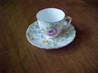 VINTAGE TUSCAN DEMI TASSE CUP AND  SAUCER MADE IN ENGLAND BONE CHINA