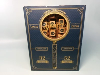 The Sherlock Puzzle Game From Marbles: The Brain Store Limited Edition Complete - Image 1 of 4