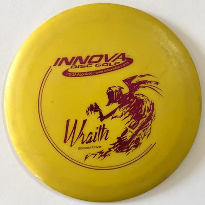 Innova DX Wraith Penned PFN Patent # Old Run Yellow 148g Lightweight Used - Image 1 of 3